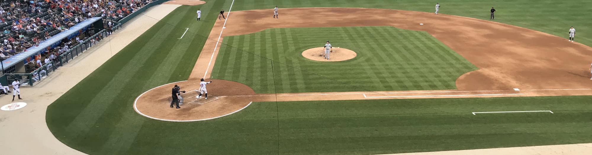 green baseball field Bakersfield