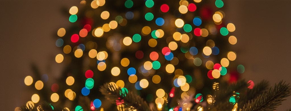 bokeh christmas lights Bakersfield